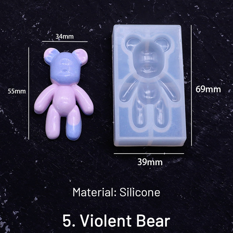 Cute Cartoon Silicone Wax Seal Mold sku-5