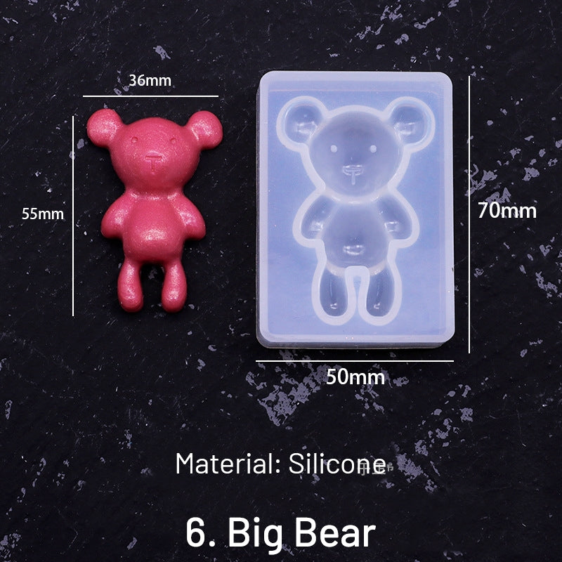 Cute Cartoon Silicone Wax Seal Mold sku-6