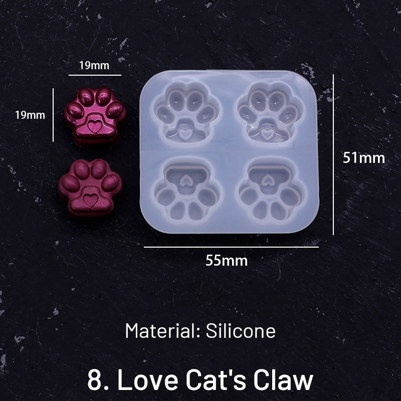 Cute Cartoon Silicone Wax Seal Mold sku-8