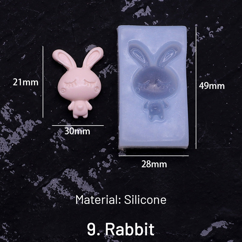 Cute Cartoon Silicone Wax Seal Mold sku-9