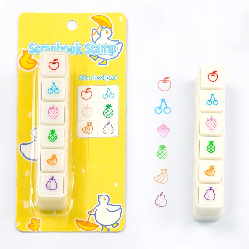 Cute Cartoon Style Scrapbook Stamp Set b2