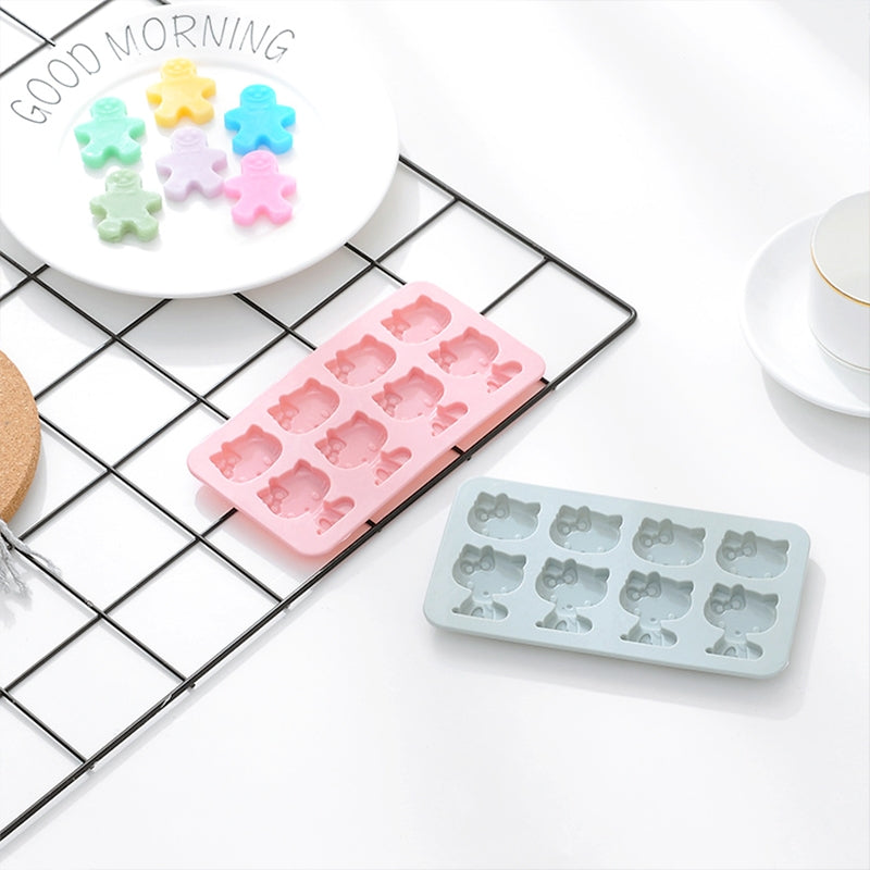 Cute Cat Silicone Molds a