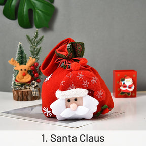 Cute Christmas Candy Gift Bag sku-1