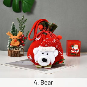 Cute Christmas Candy Gift Bag sku-4