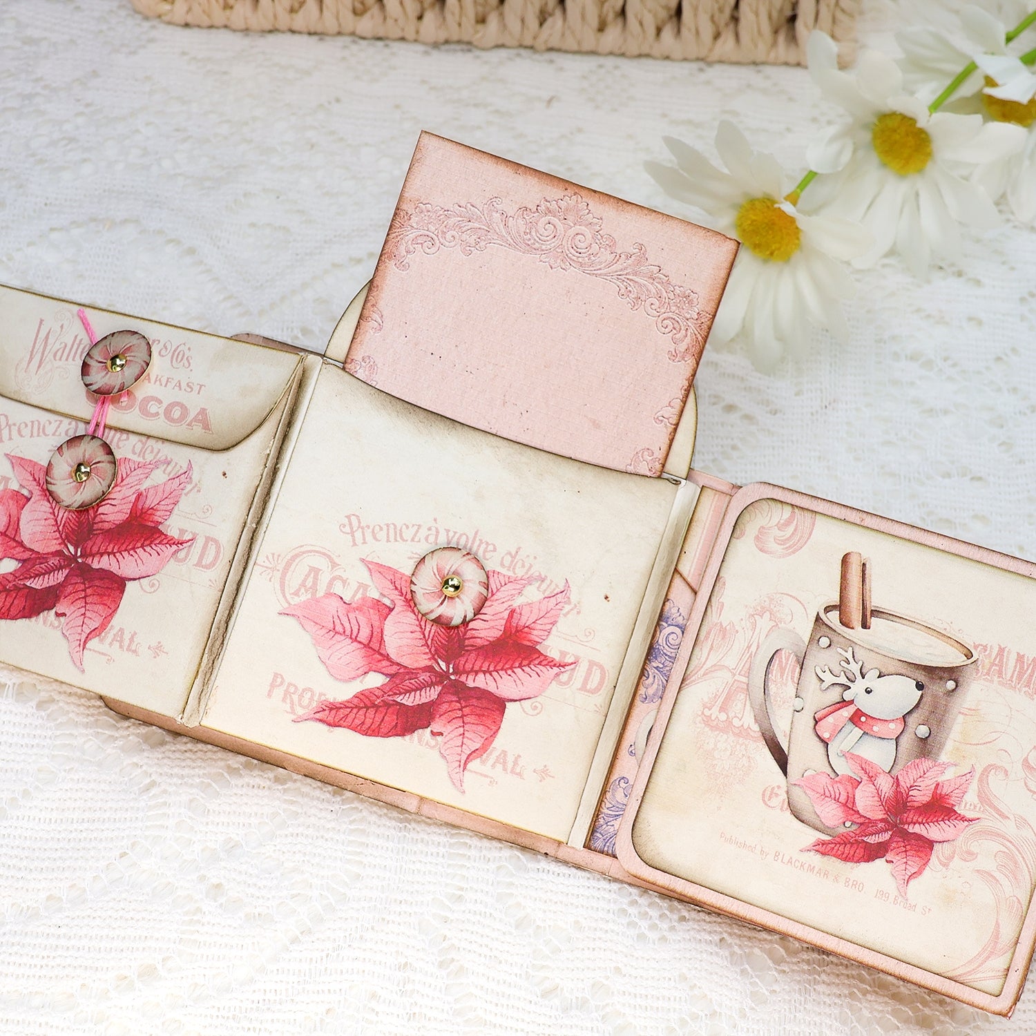 Cute Christmas Crafts DIY Celebration Handmade Folio Gift  Cute Christmas Crafts DIY Celebration Handmade Folio Gift 001