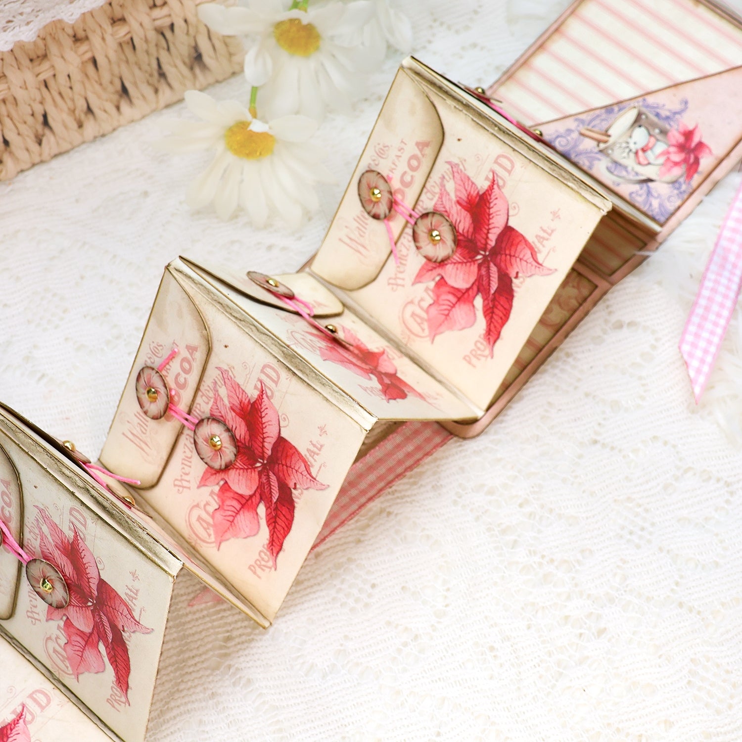 Cute Christmas Crafts DIY Celebration Handmade Folio Gift  Cute Christmas Crafts DIY Celebration Handmade Folio Gift 003