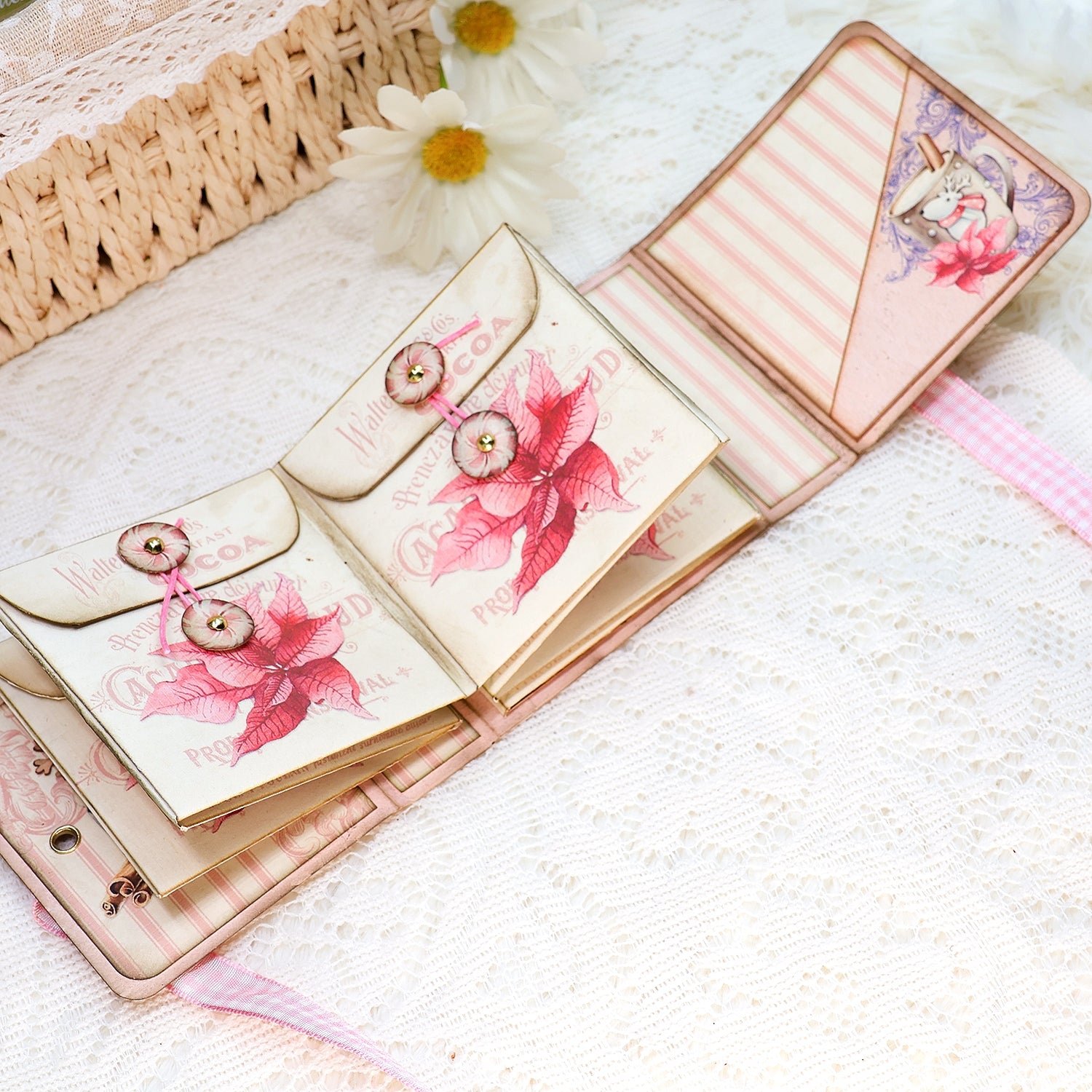 Cute Christmas Crafts DIY Celebration Handmade Folio Gift  Cute Christmas Crafts DIY Celebration Handmade Folio Gift 006