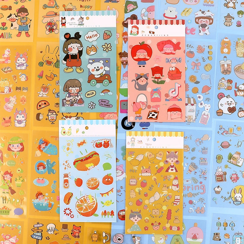 Cute to Explosion Series Kawaii Korean Style Stickers - Stamprints1