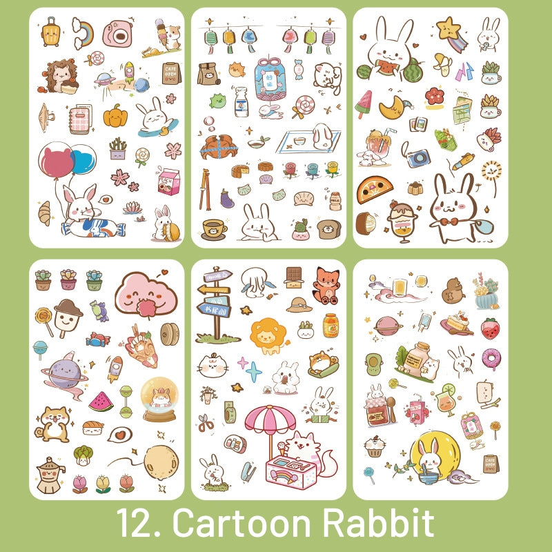 Cute to Explosion Series Kawaii Korean Style Stickers sku-12