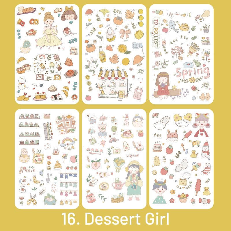 Cute to Explosion Series Kawaii Korean Style Stickers sku-16