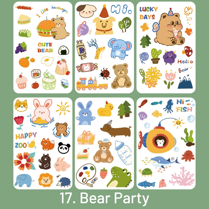 Cute to Explosion Series Kawaii Korean Style Stickers sku-17