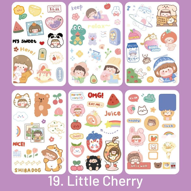 Cute to Explosion Series Kawaii Korean Style Stickers sku-19