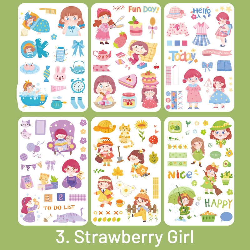 Cute to Explosion Series Kawaii Korean Style Stickers sku-3