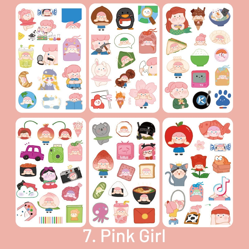 Cute to Explosion Series Kawaii Korean Style Stickers sku-7