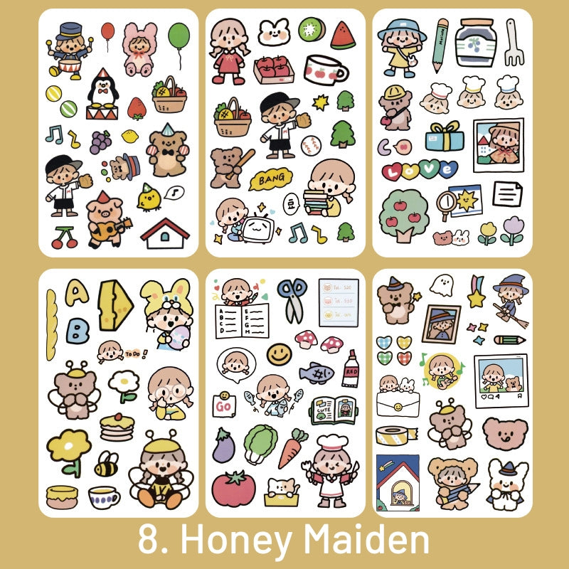 Cute to Explosion Series Kawaii Korean Style Stickers sku-8