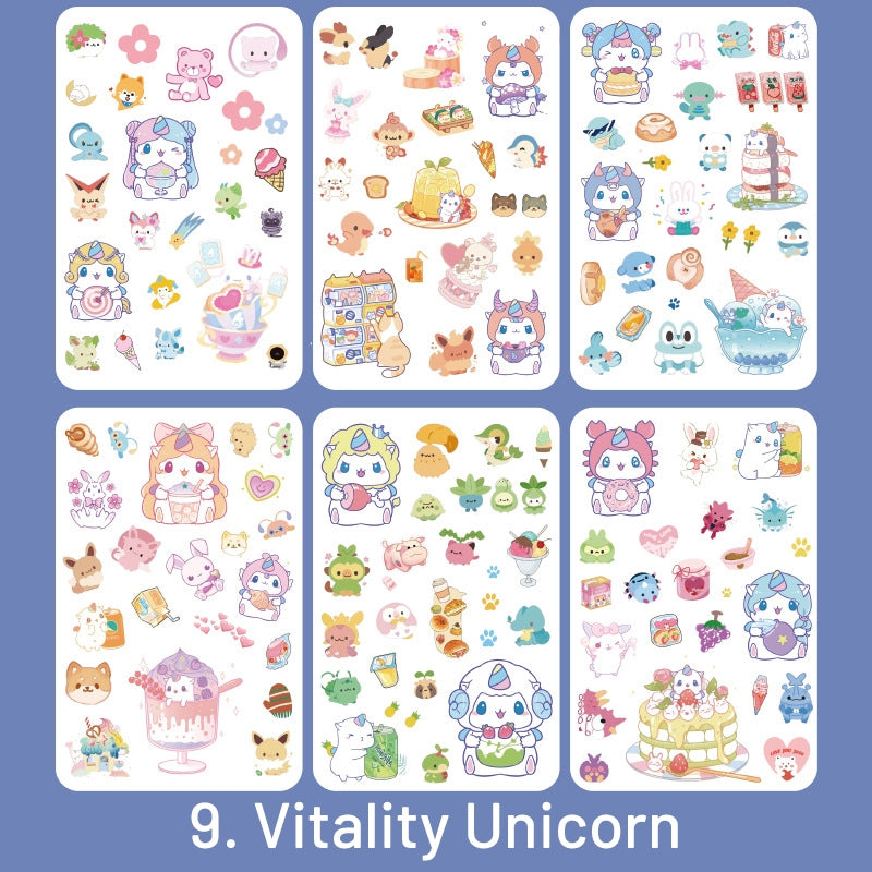 Cute to Explosion Series Kawaii Korean Style Stickers sku-9
