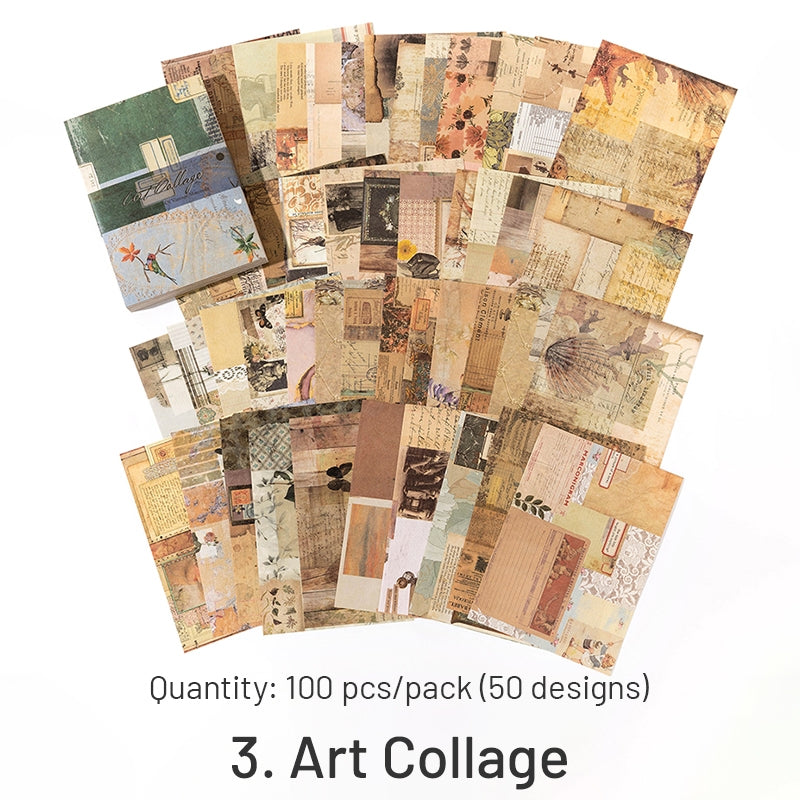 Day and Night Series Collage Journal Paper sku-3