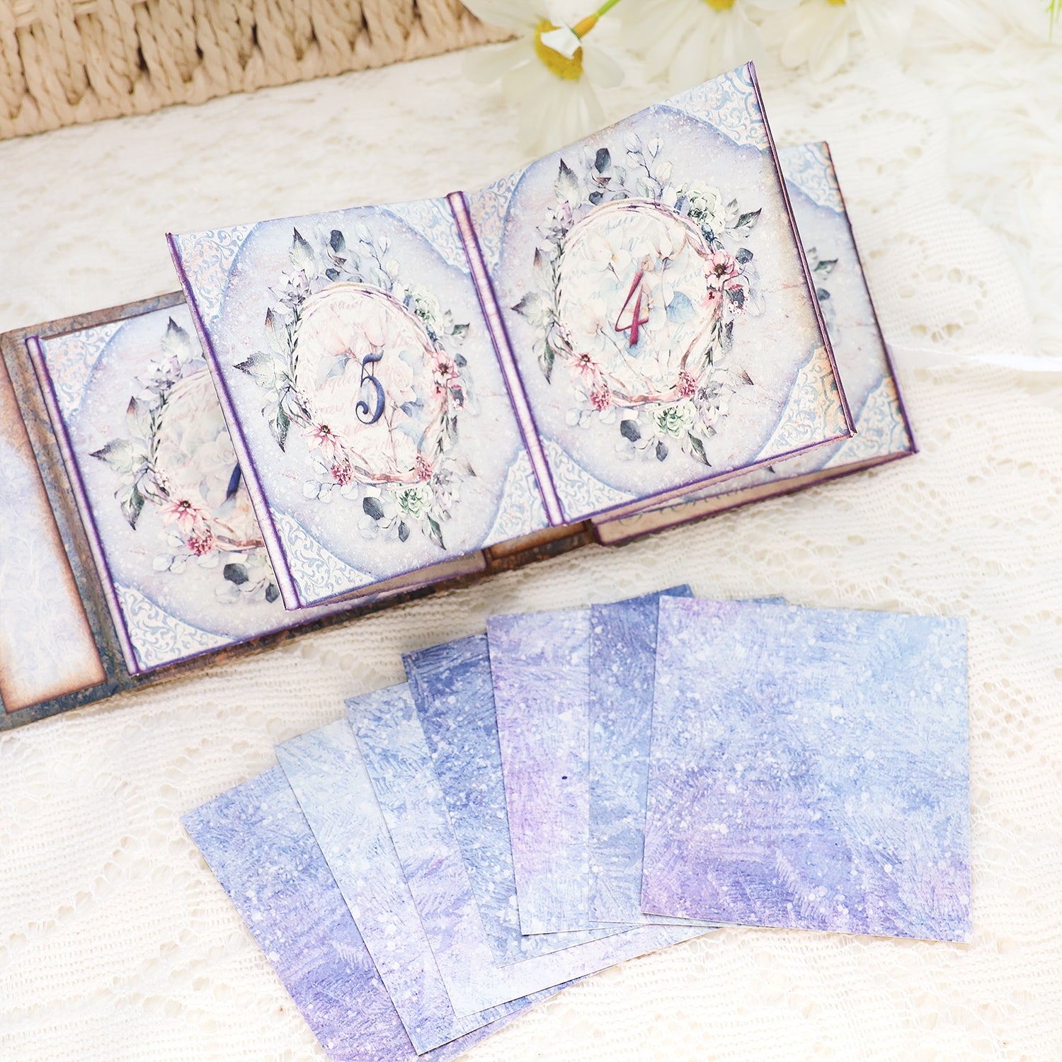  Delicate Floral Mini DIY Keepsake Box Crafts Celebration Gift 002