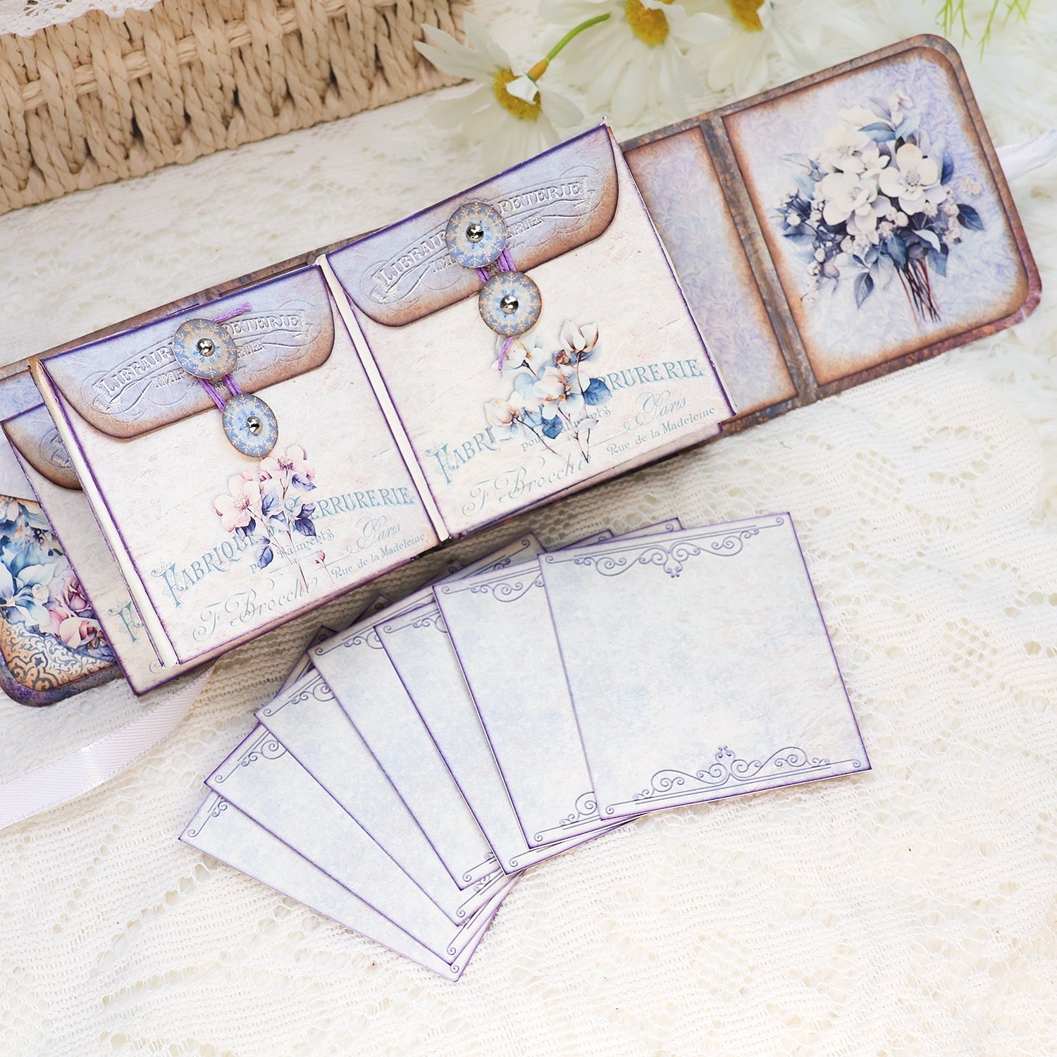  Delicate Floral Mini DIY Keepsake Box Crafts Celebration Gift 003