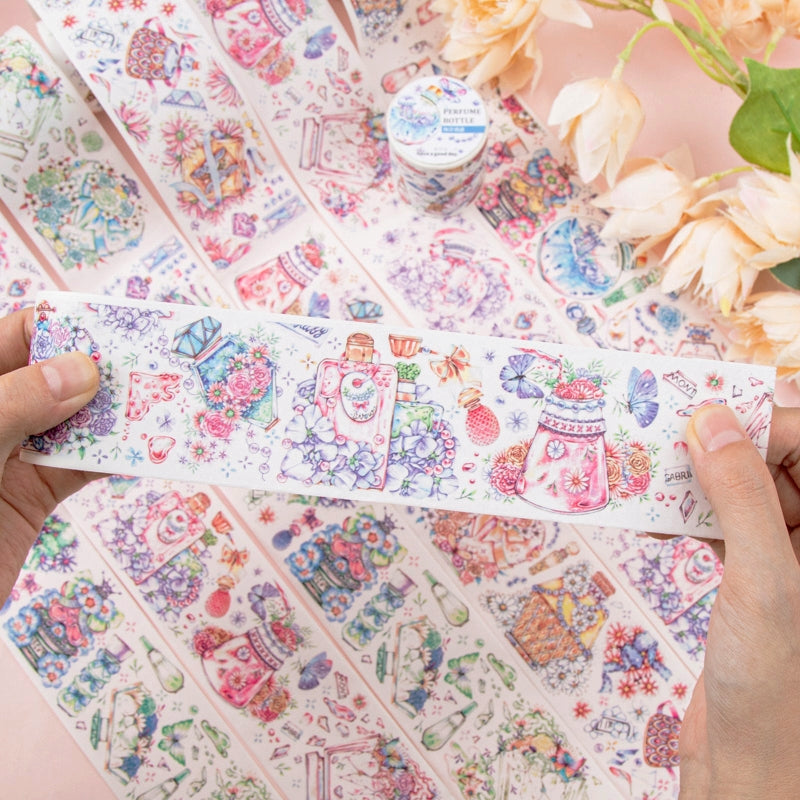 Delicate Perfume Glass Decorative Washi Tape c