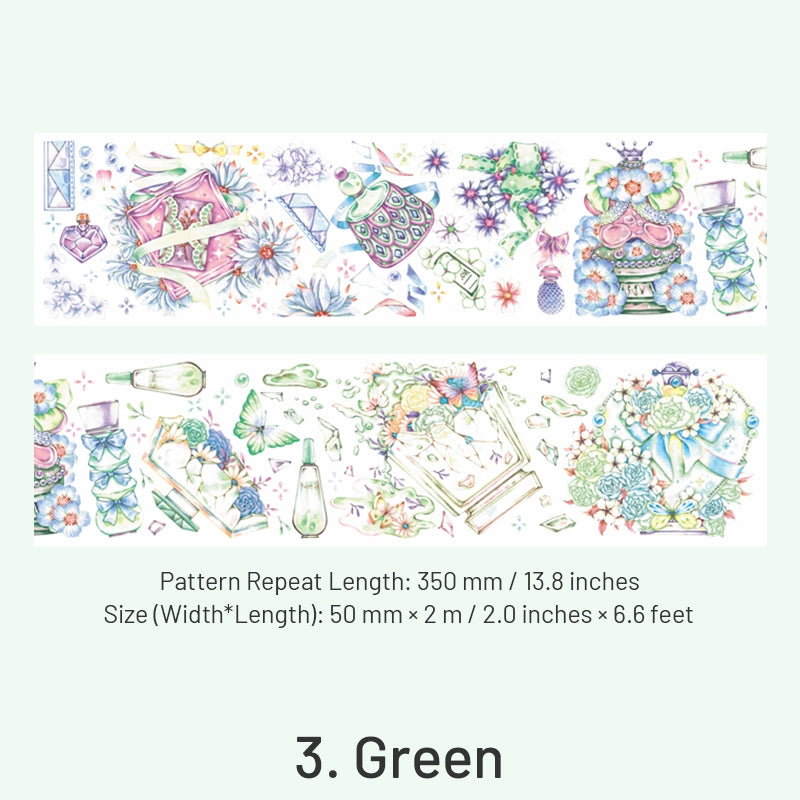 Delicate Perfume Glass Decorative Washi Tape sku-3