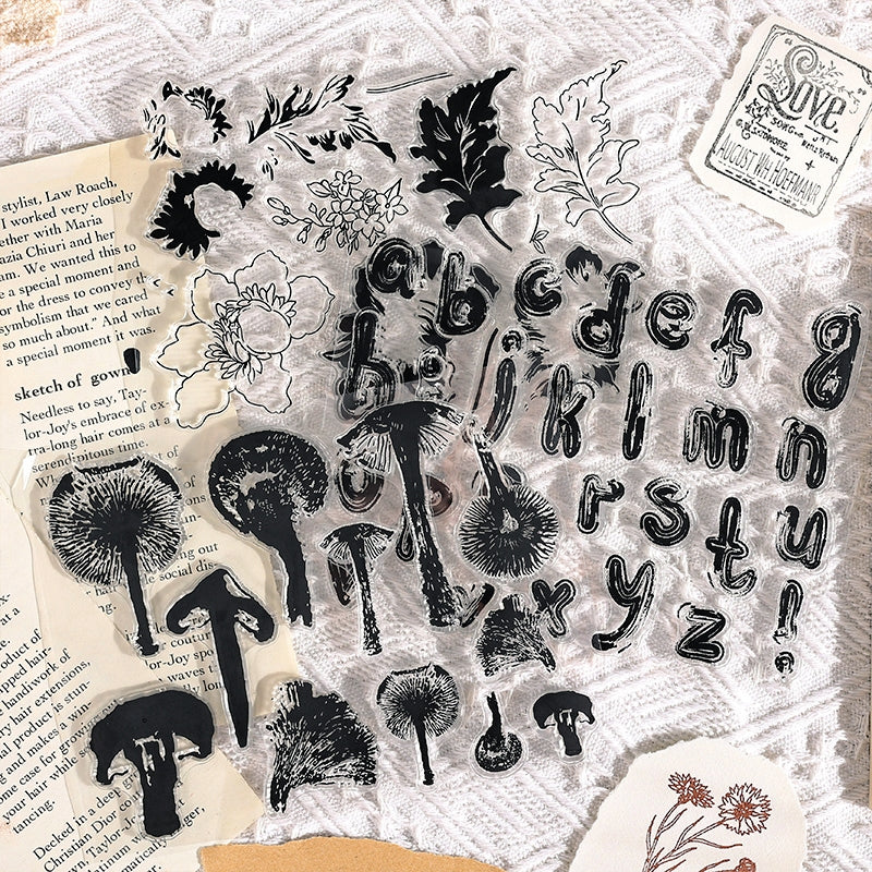 Distant Butterfly Series Clear Silicone Stamps b4