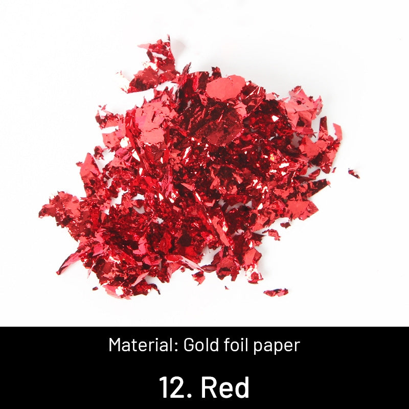 DIY Decorative Crushed Gold Leaves sku-12