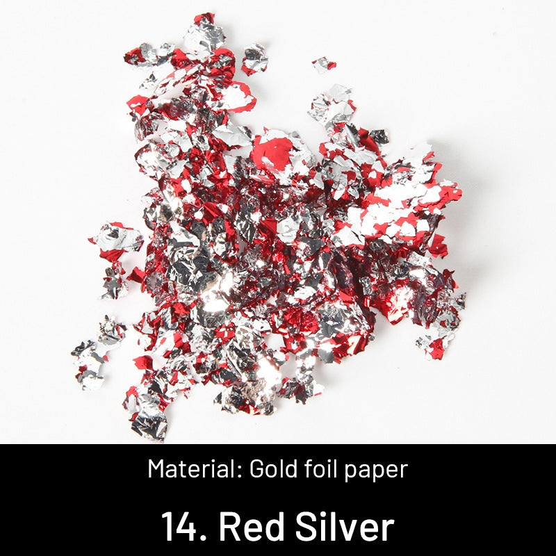 DIY Decorative Crushed Gold Leaves sku-14