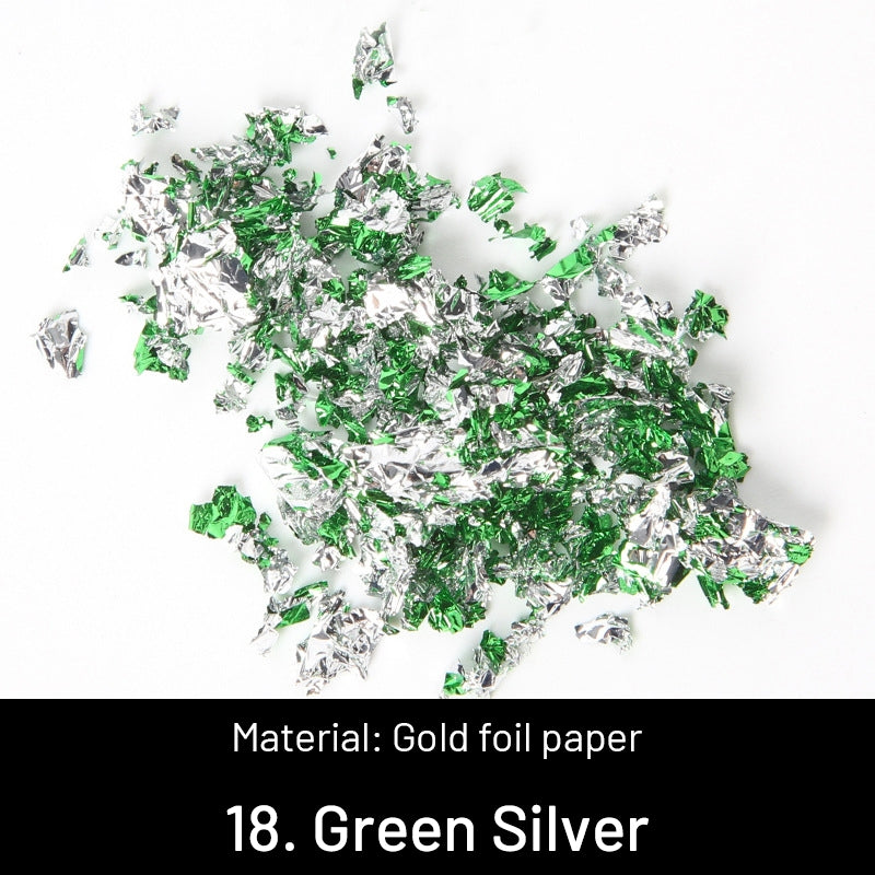 DIY Decorative Crushed Gold Leaves sku-18