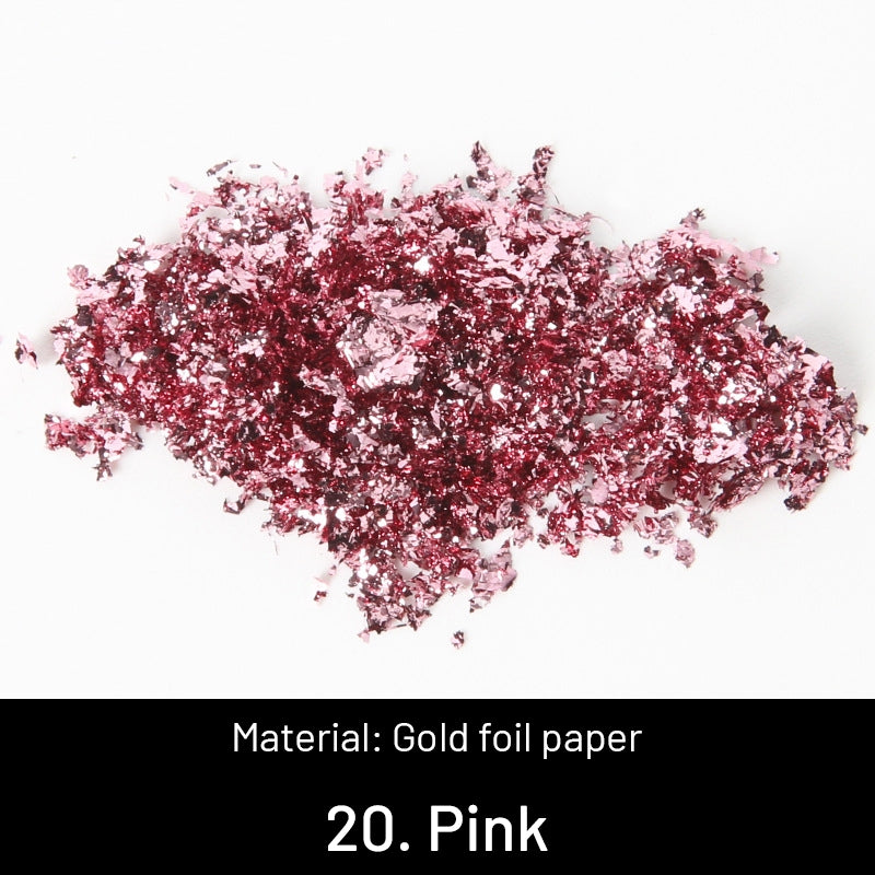 DIY Decorative Crushed Gold Leaves sku-20