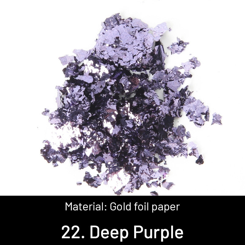 DIY Decorative Crushed Gold Leaves sku-22