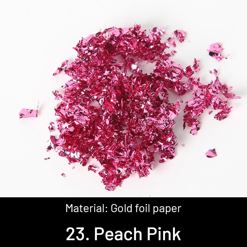 DIY Decorative Crushed Gold Leaves sku-23
