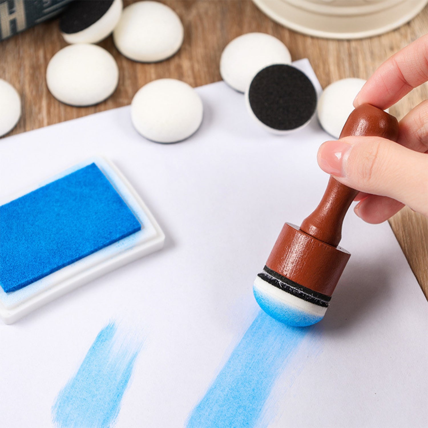 Professional Ink Blending Tool Set with Foam Pads | Stamprints