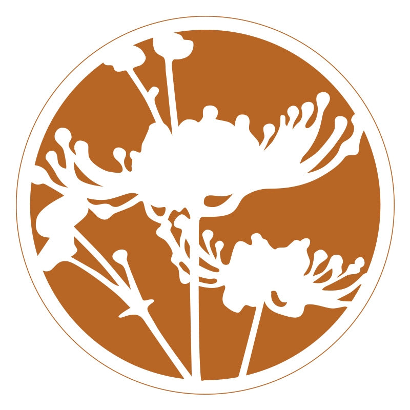 Doodle Drawing Decorative Hollow Round Stencil Set c