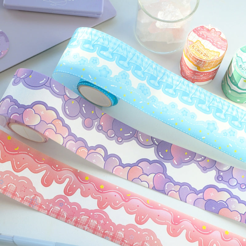 Double-Sided Border Irregular Washi Tape b