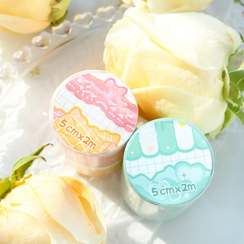 Double-Sided Border Irregular Washi Tape b3