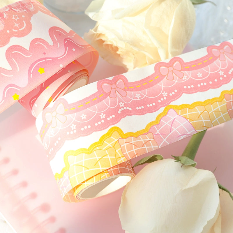 Double-Sided Border Irregular Washi Tape c