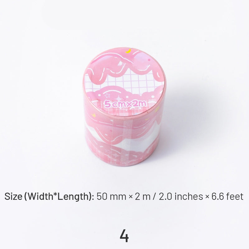 Double-Sided Border Irregular Washi Tape sku-4