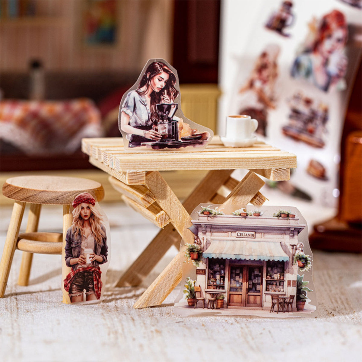 Dream Cafe Series PET Tape 10