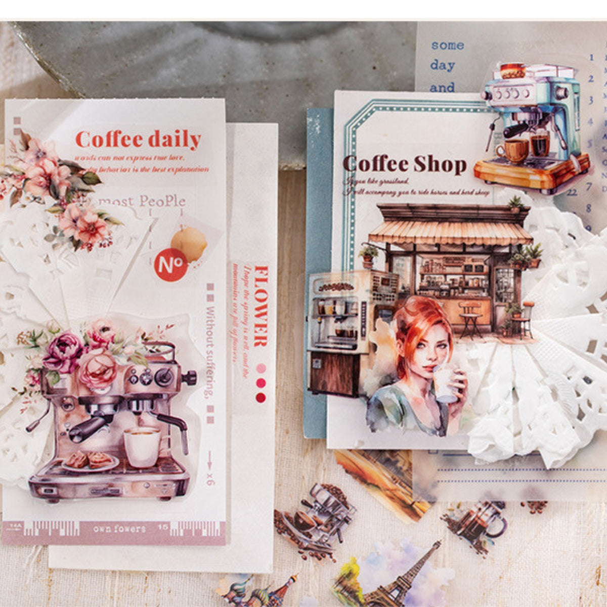 Dream Cafe Series PET Tape 4