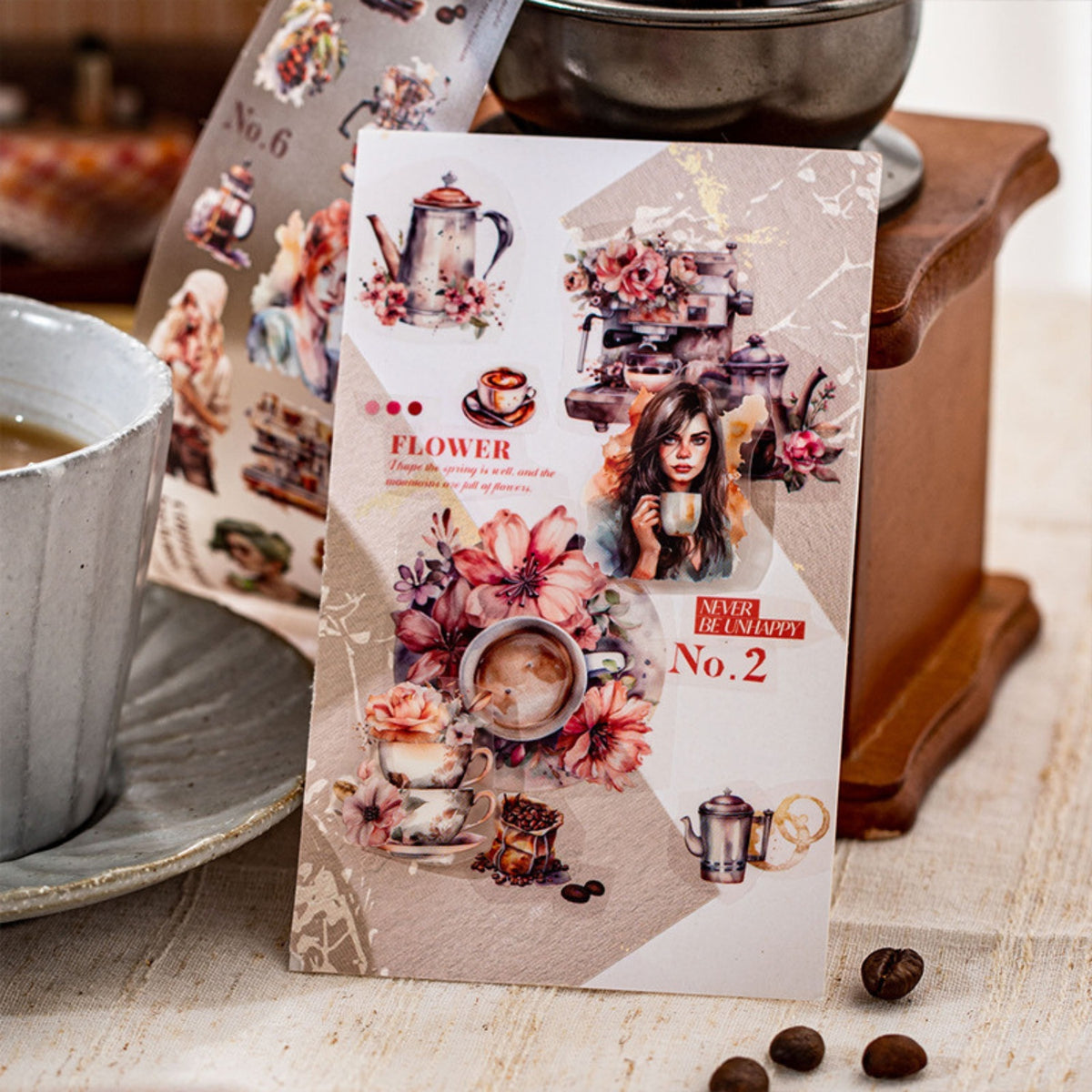 Dream Cafe Series PET Tape 8