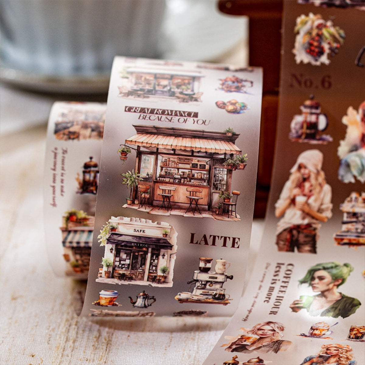 Dream Cafe Series PET Tape 9