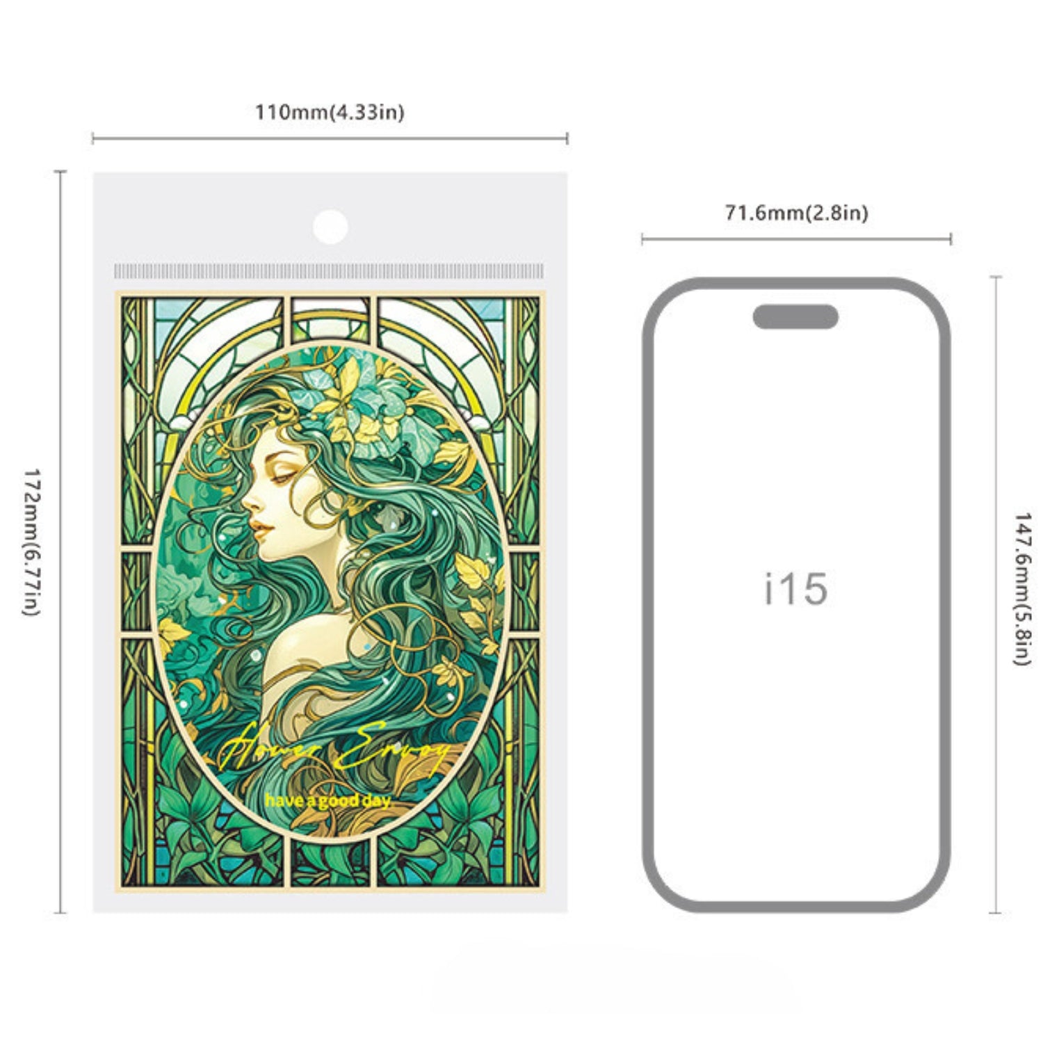 Dream Flower Envoy Series Retro Flower Material Paper 10