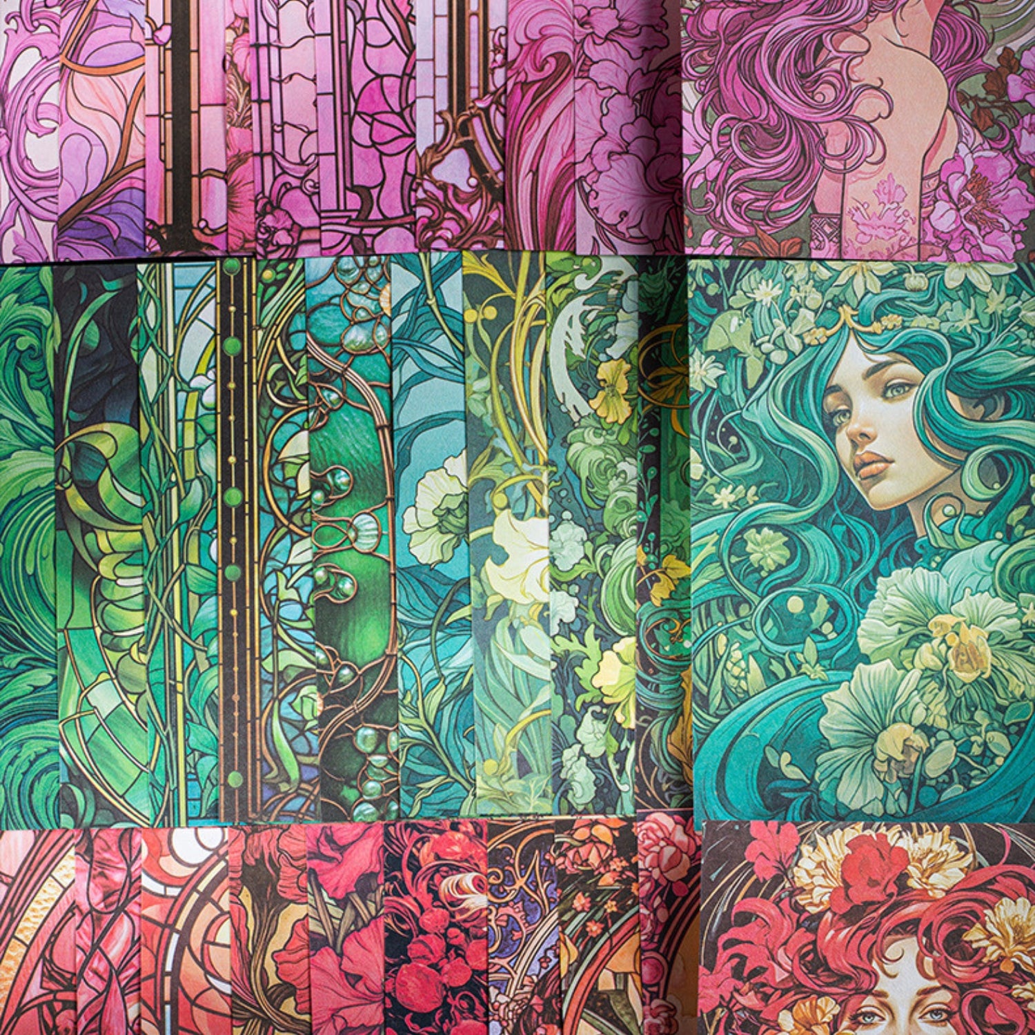 Dream Flower Envoy Series Retro Flower Material Paper 17