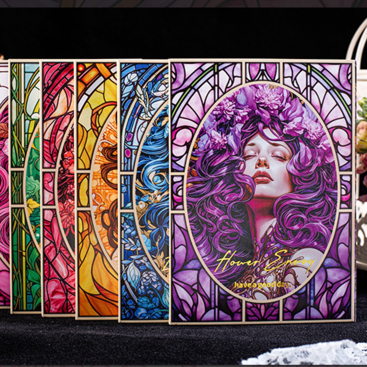 Dream Flower Envoy Series Retro Flower Material Paper 20