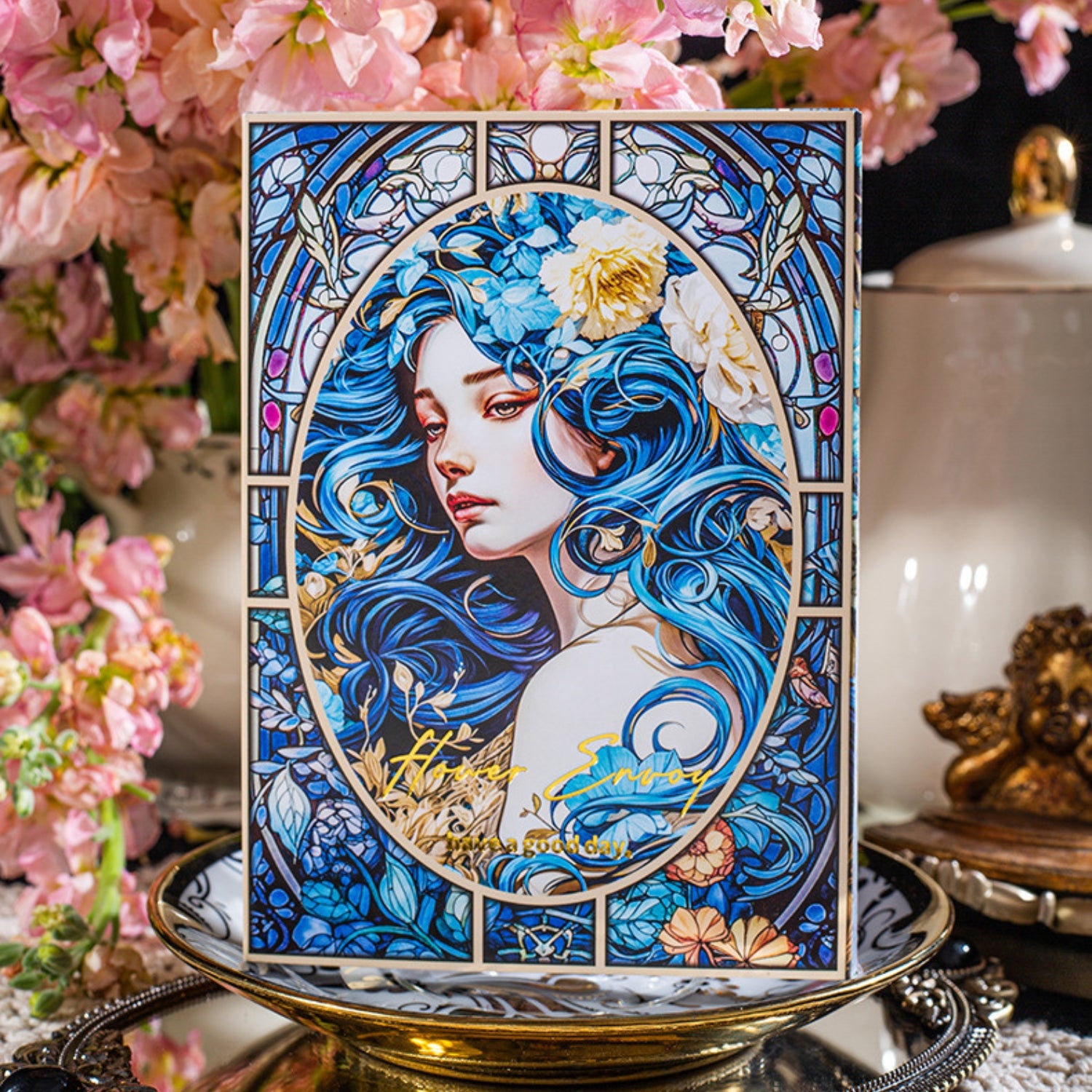 Dream Flower Envoy Series Retro Flower Material Paper 21