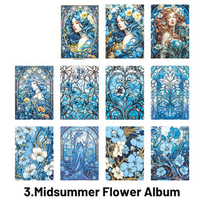 Dream Flower Envoy Series Retro Flower Material Paper 3