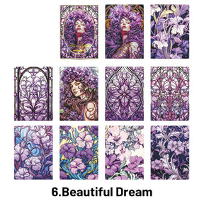Dream Flower Envoy Series Retro Flower Material Paper 6
