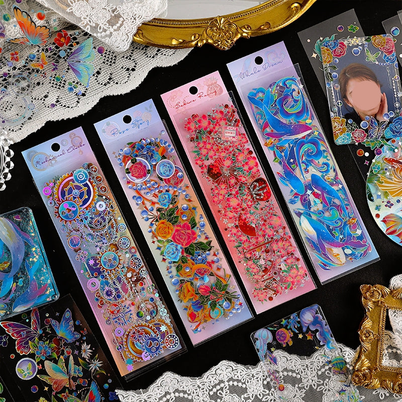 Dream Fragment Hot Stamping Sticker - Stamprints3