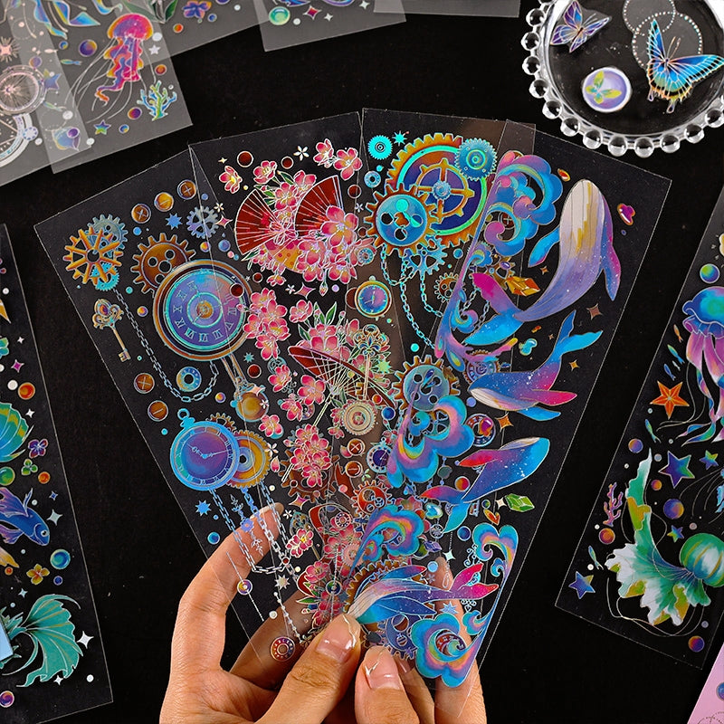 Dream Fragment Hot Stamping Sticker - Stamprints5